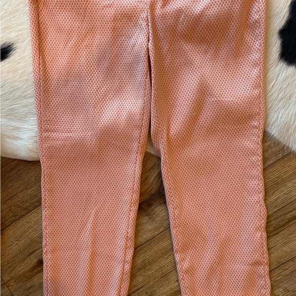 Banana Republic Women's Sloan Crop Faded Coral Slim Ankle Pants - Picture 3 of 10